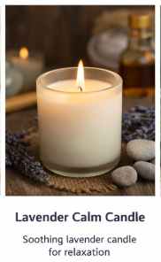 Lavender Calm Candle